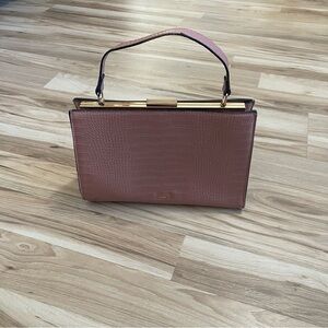 Dune London blush pink shoulder purse